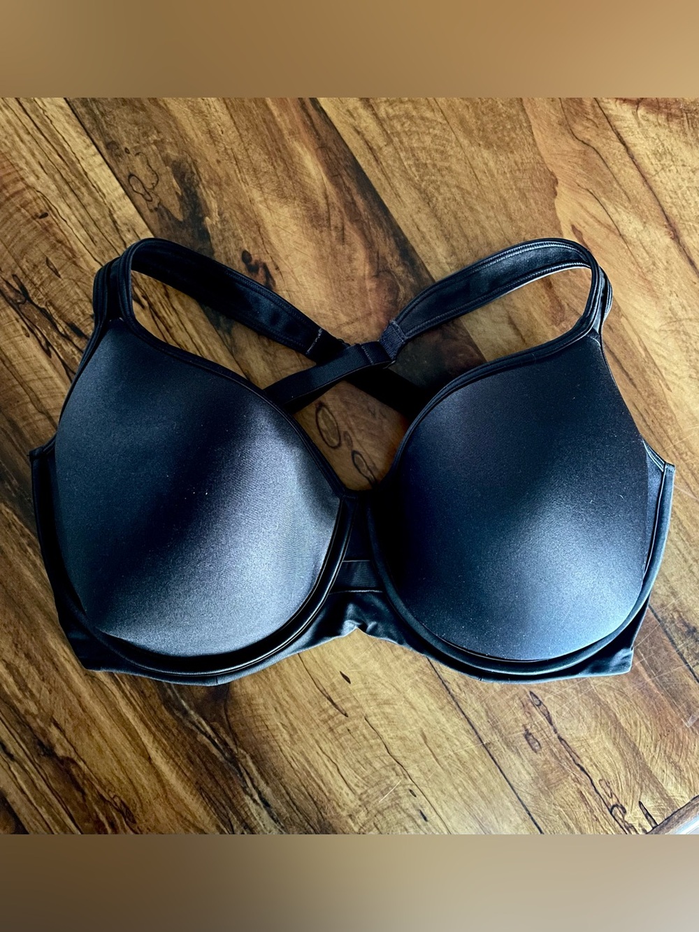 Bali Black Smooth Molded Underwire Bra